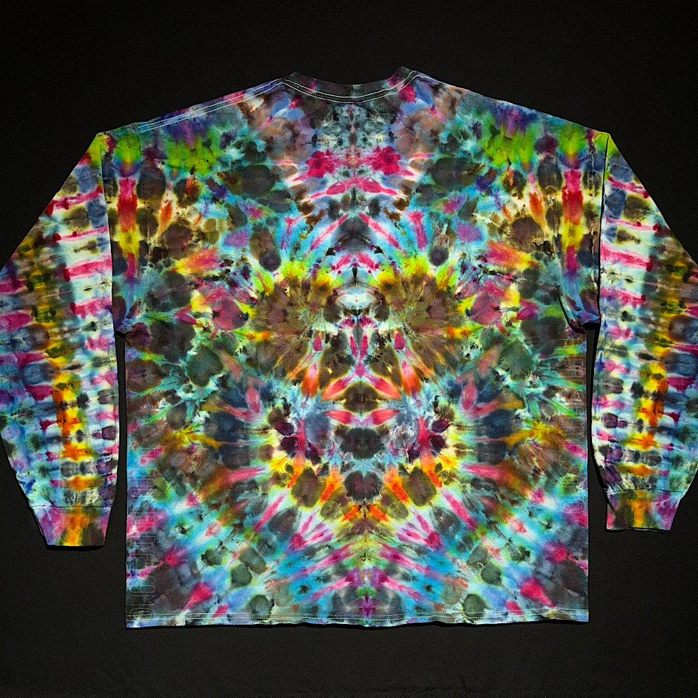 Size 2XL Psychedelic Mindscape Long Sleeve Shirt