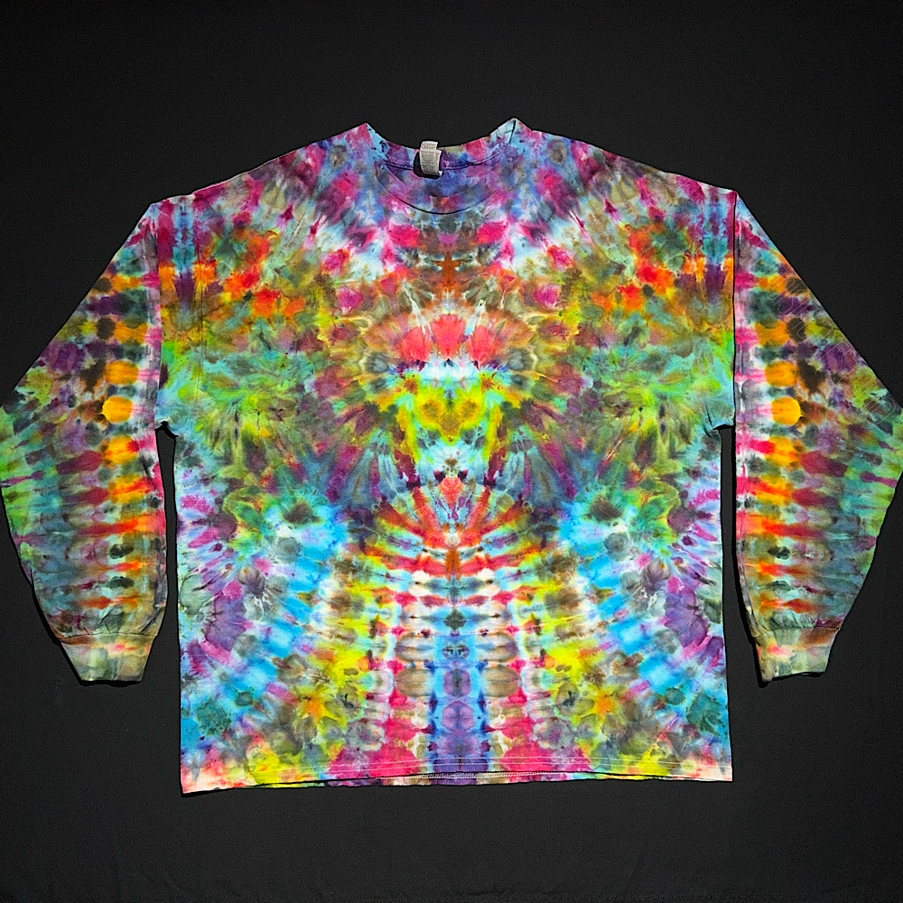Size 2XL Psychedelic Mindscape Long Sleeve Shirt