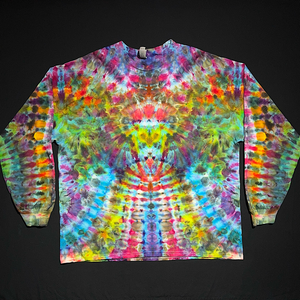 Size 2XL Psychedelic Mindscape Long Sleeve Shirt