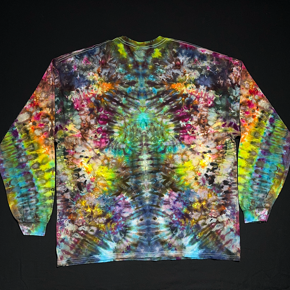 Size 2XL Psychedelic Mindscape Long Sleeve Shirt