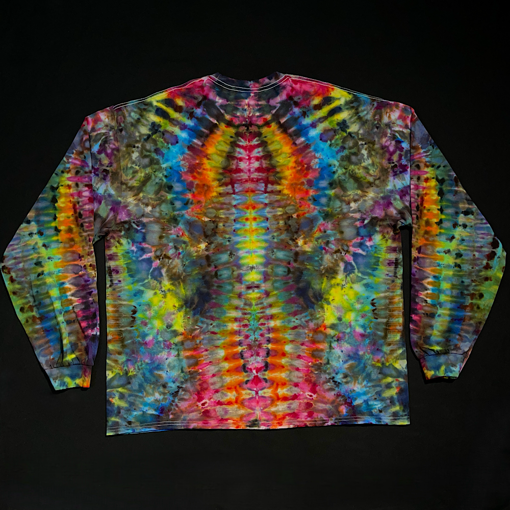 Long Sleeve Tie Dye Shirts | Gildan Heavy Cotton Sizes SM-2XL