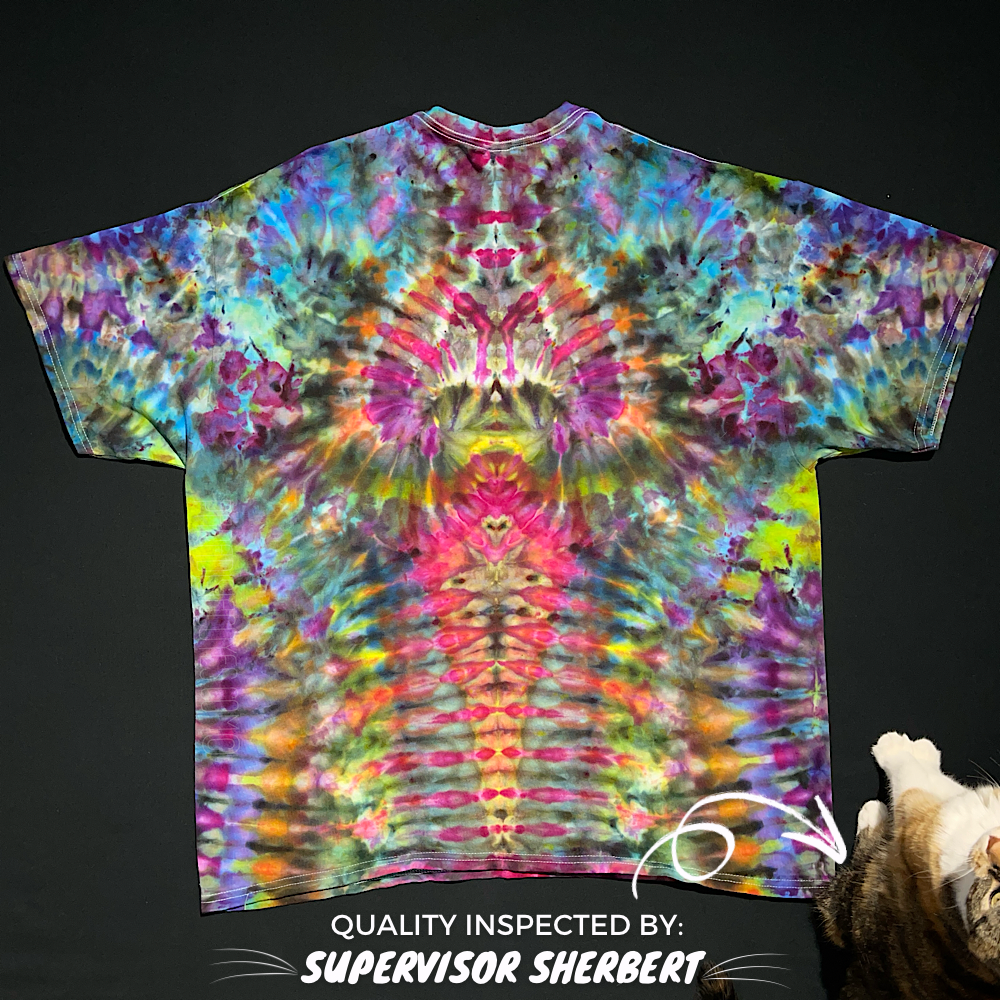 Size 2XL Psychedelic Mindscape T-Shirt