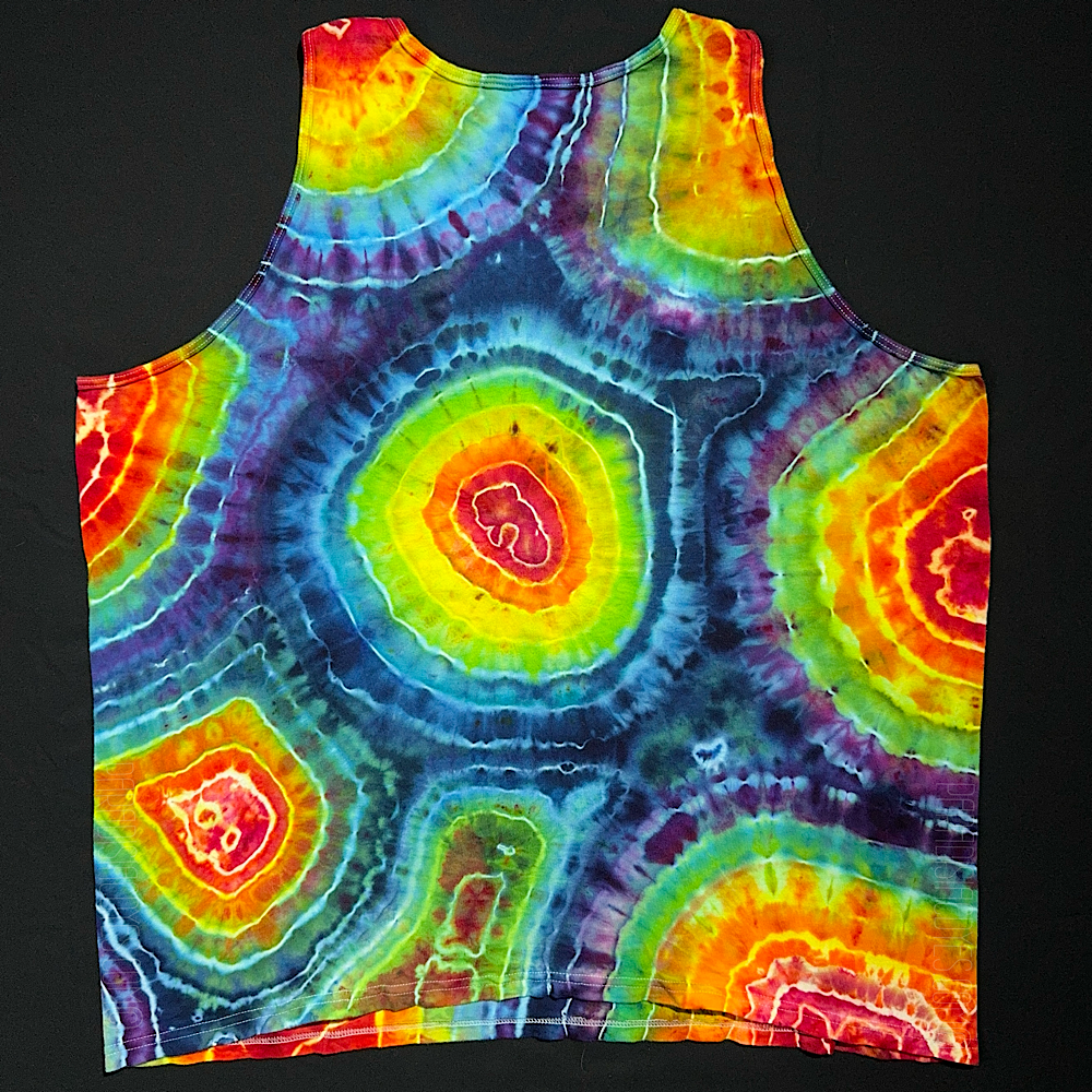 Size 2XL Rainbow Geode Tank Top