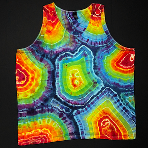 Size 2XL Rainbow Geode Tank Top