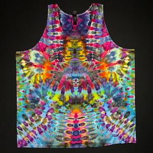 Size 2XL Psychedelic Mindscape Tank Top