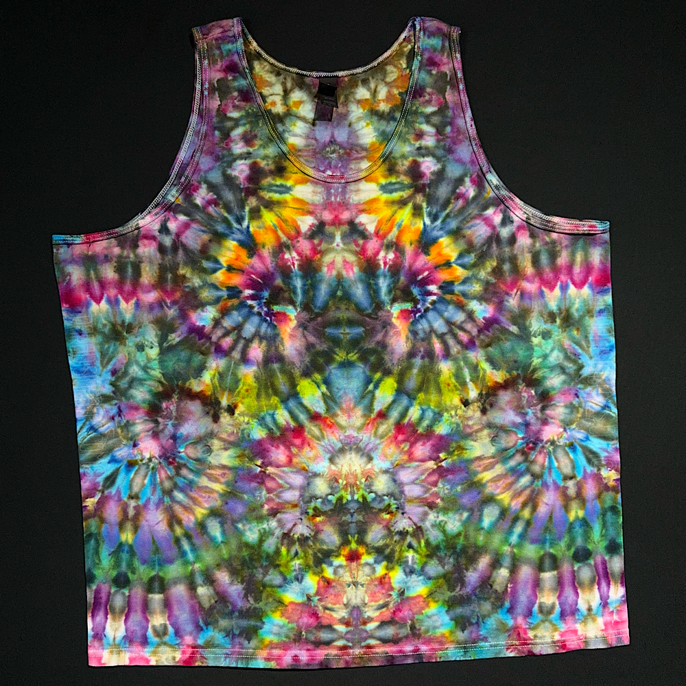 Size 2XL Psychedelic Mindscape Tank Top