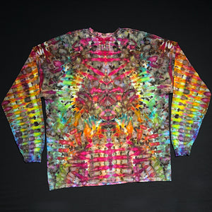 Size 2XL Psychedelic Mindscape Long Sleeve Shirt