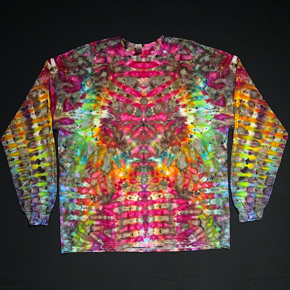 Size 2XL Psychedelic Mindscape Long Sleeve Shirt