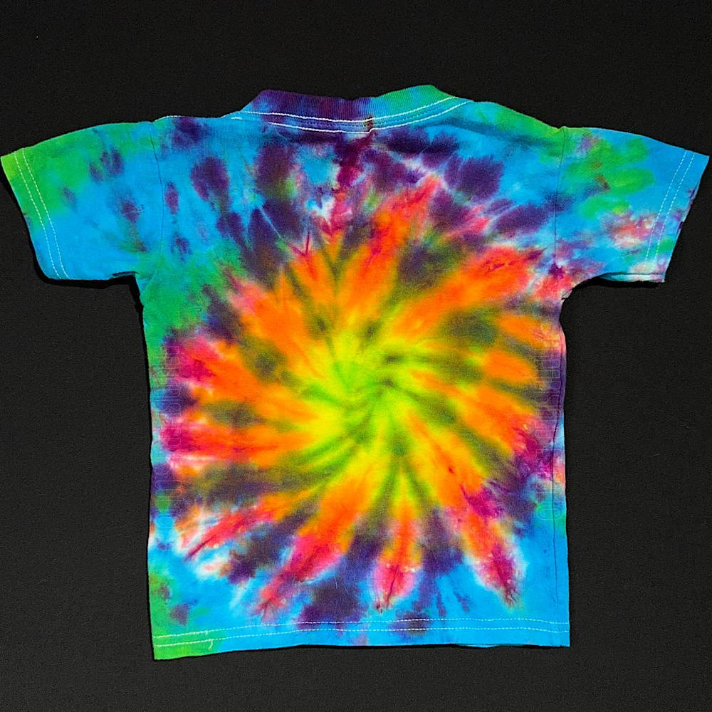 Size 3T Neon Rainbow Sunburst T-Shirt