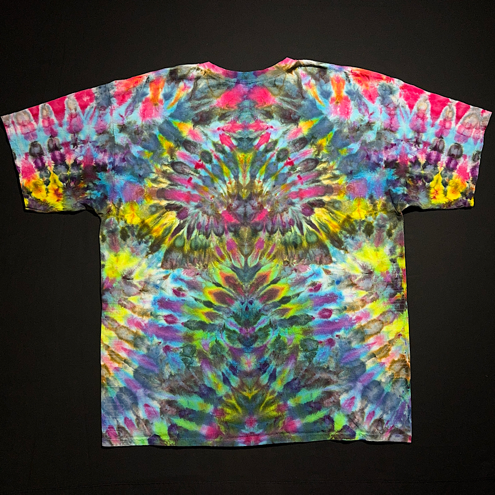 Size 3XL Psychedelic Mindscape Tie Dye T-Shirt