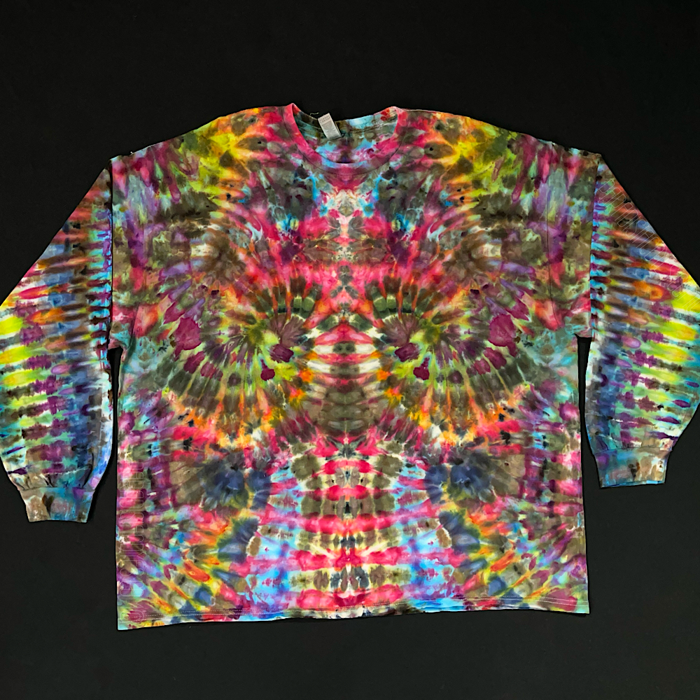 Size 3XL Psychedelic Mindscape Long Sleeve Shirt