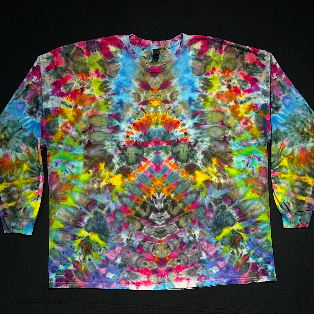 Size 3XL Psychedelic Mindscape Long Sleeve Shirt