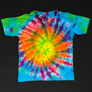 Size 4T Neon Rainbow Sunburst T-Shirt