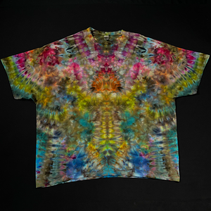 Size 4XL Psychedelic Mindscape Ice Dye T-Shirt