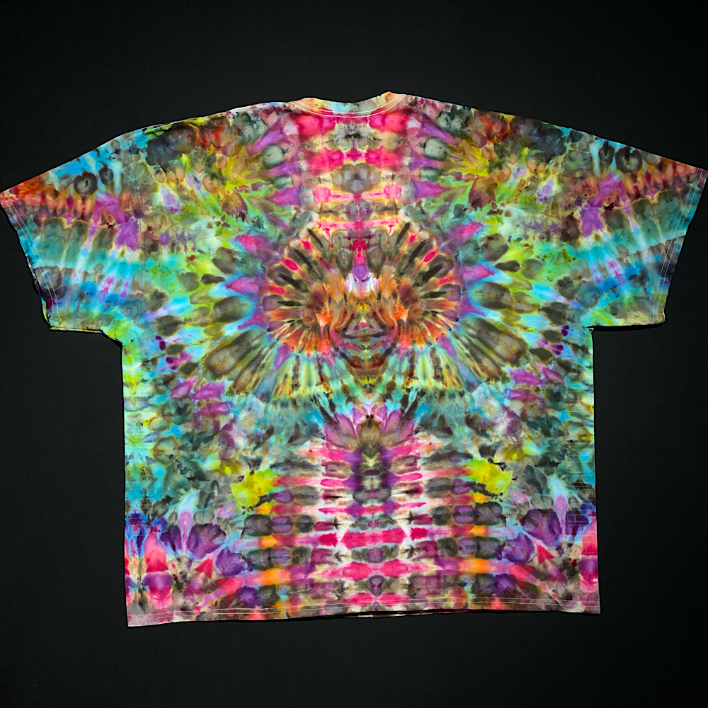 Size 4XL Rainbow Psychedelic Mindscape T-Shirt