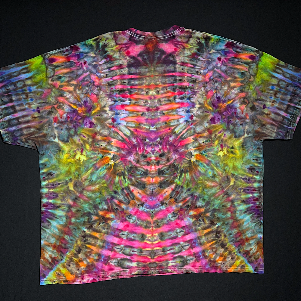 Size 4XL Rainbow Psychedelic Mindscape T-Shirt