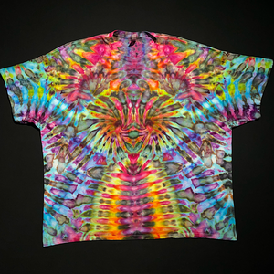 Size 4XL Rainbow Psychedelic Mindscape T-Shirt