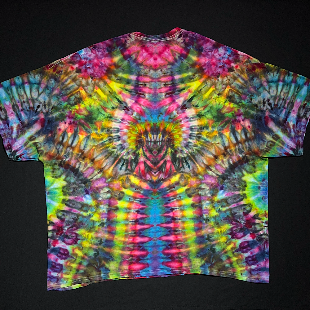 Size 4XL Rainbow Psychedelic Mindscape T-Shirt