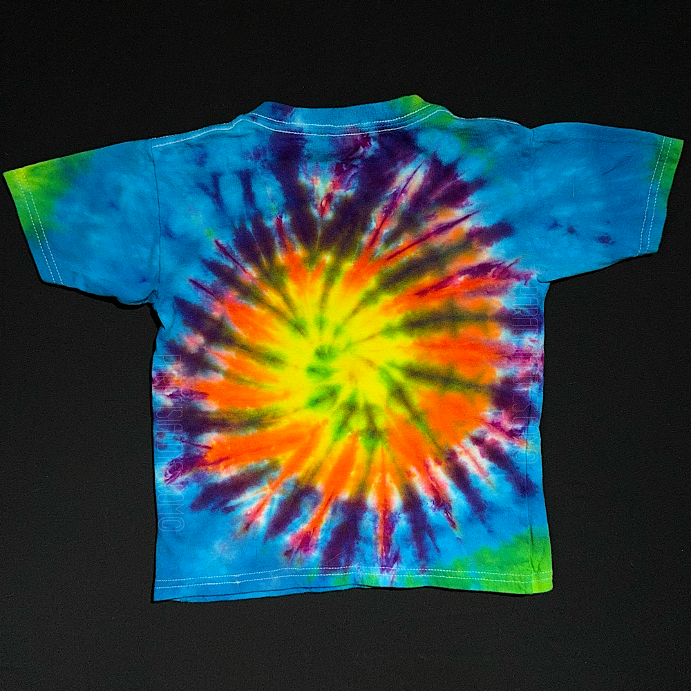 Size 5T Neon Rainbow Sunburst T-Shirt