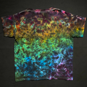 Toddler 5T Blackened Rainbow Splatter T-Shirt