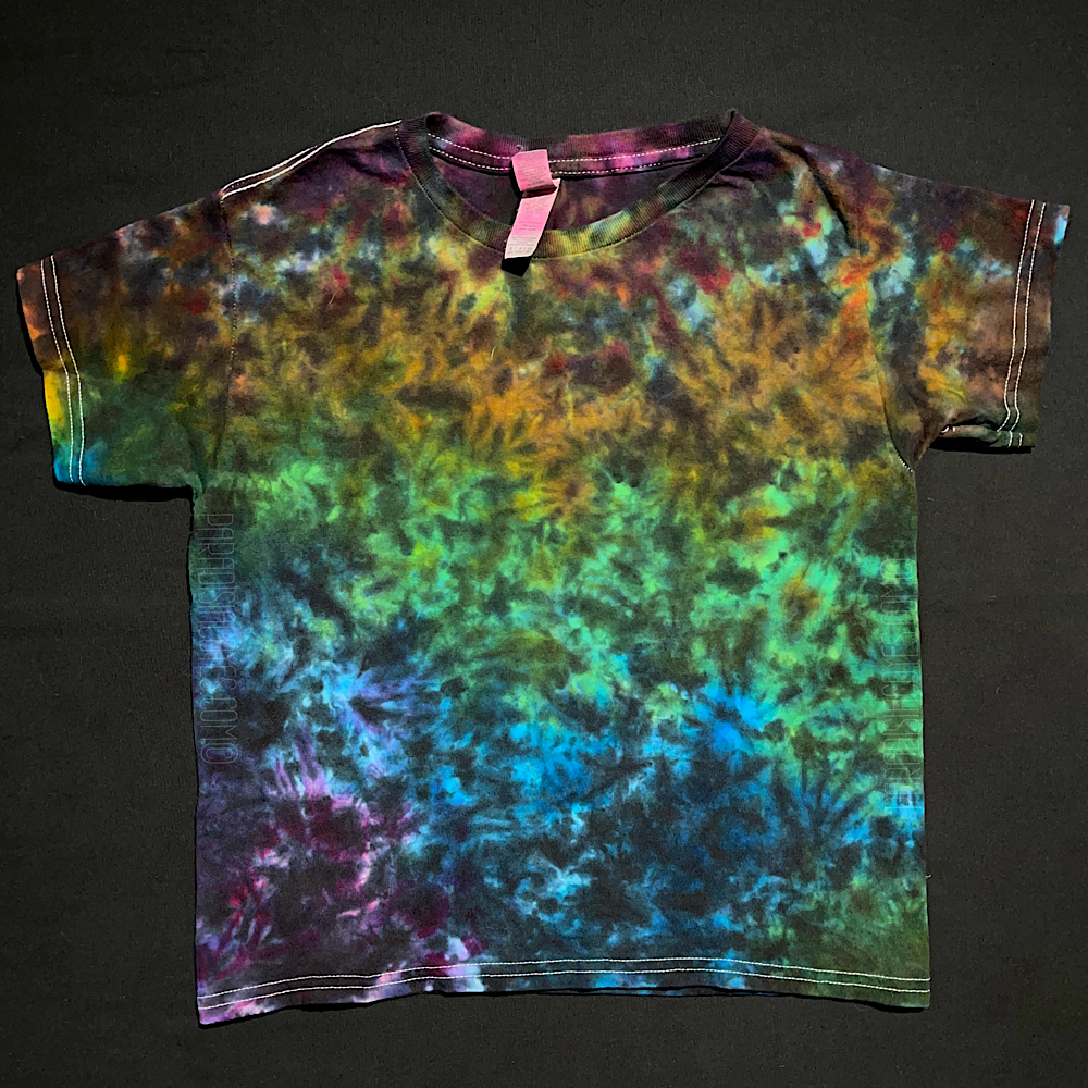 Toddler 5T Blackened Rainbow Splatter T-Shirt