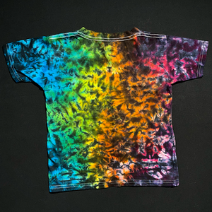 Toddler 5T Blackened Rainbow Splatter T-Shirt