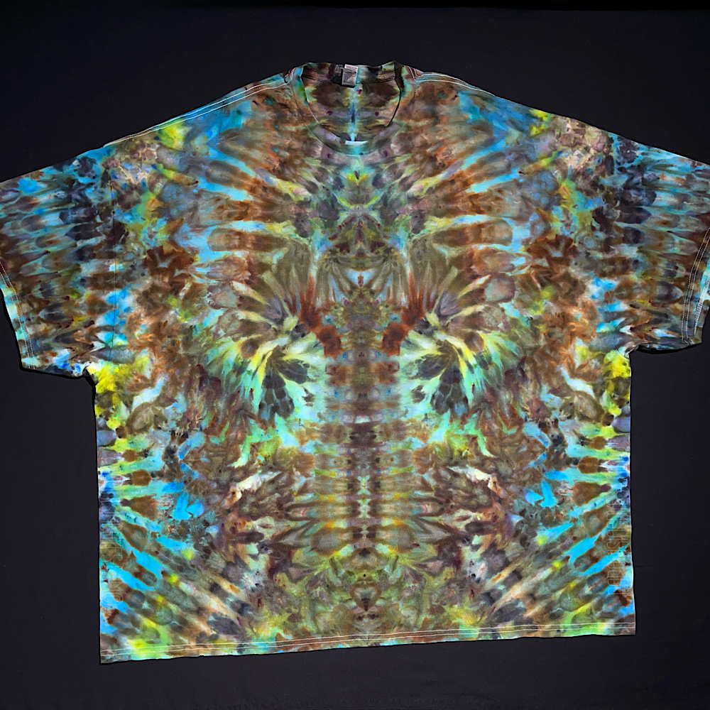 Size 5XL Psychedelic Mindscape T-Shirt