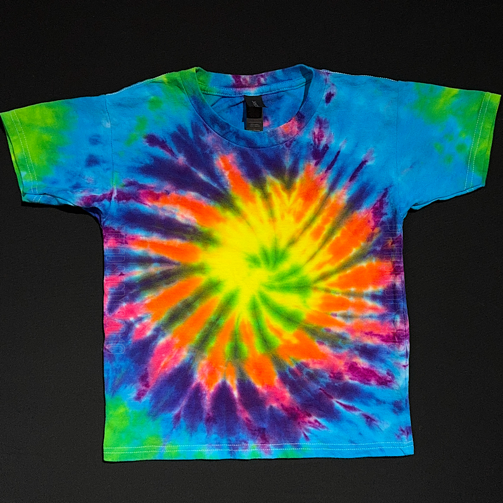 Size 6T Neon Rainbow Sunburst T-Shirt