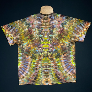 Size XL Psychedelic Camoscape T-Shirt