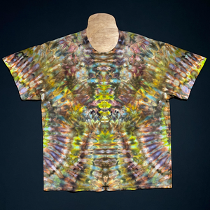 Size XL Psychedelic Camoscape T-Shirt