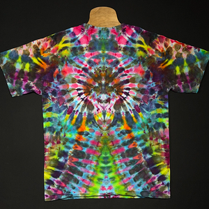Size XL Rainbow Psychedelic Mindscape T-Shirt