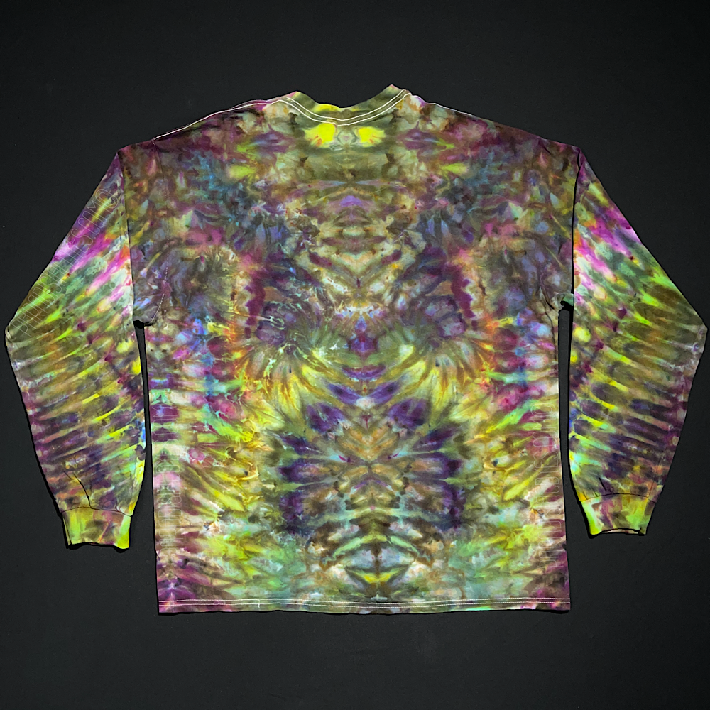 Size XL Psychedelic Hippieween Long Sleeve Shirt