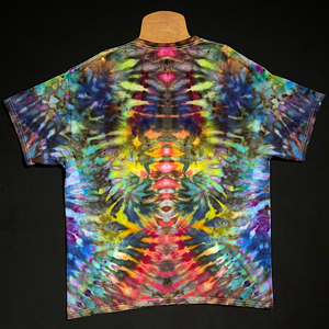 Size XL Rainbow Psychedelic Mindscape T-Shirt