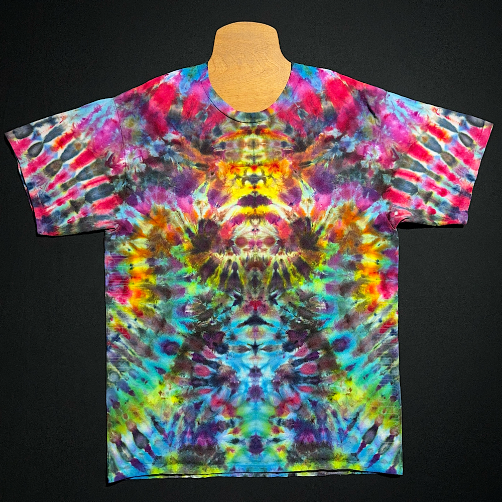 Size XL Psychedelic Mindscape Tie Dye T-Shirt