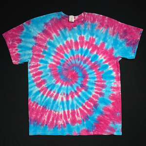 Size Large Cotton Candy Spiral T-Shirt