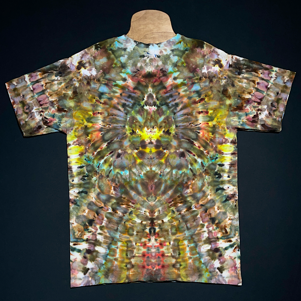 Size Large Psychedelic Camoscape T-Shirt