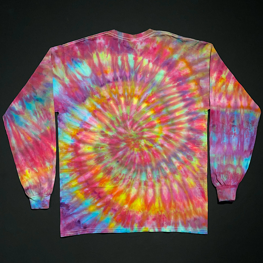 Size Medium Confetti Rainbow Long Sleeve Shirt