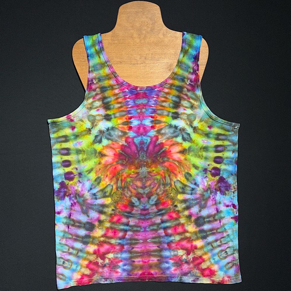 Size Large Rainbow Psychedelic Mindscape Tank Top