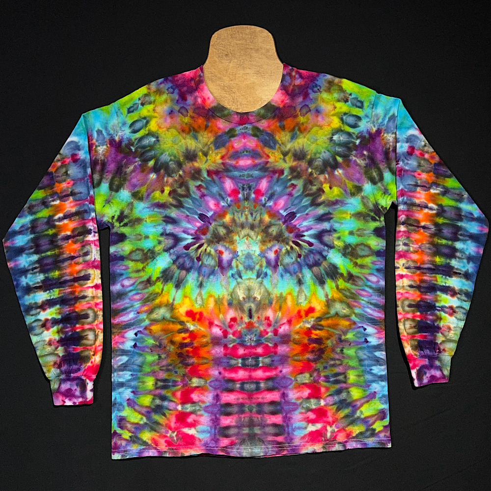 Size Large Psychedelic Mindscape Long Sleeve Shirt