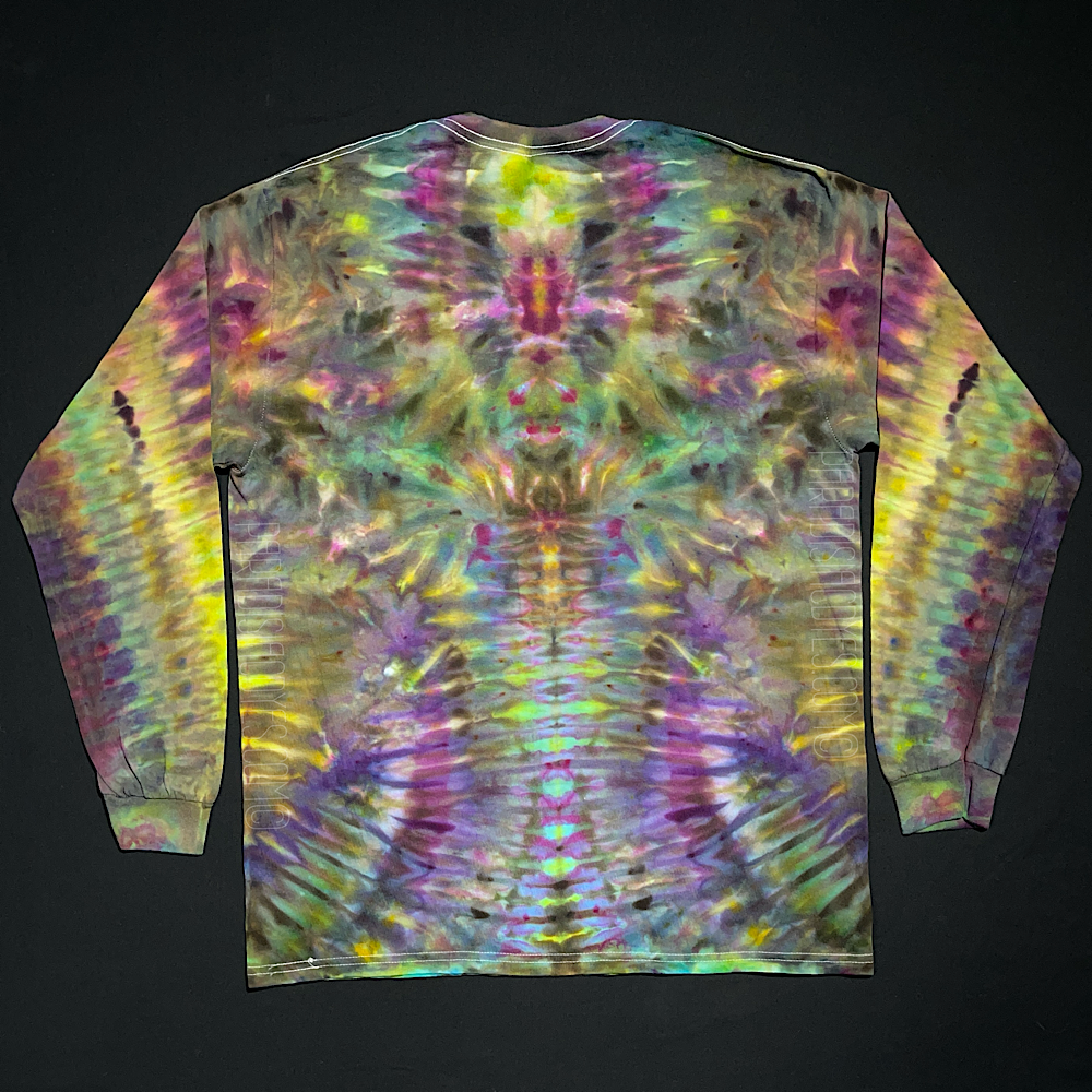 Size Large Psychedelic Hippieween Long Sleeve Shirt