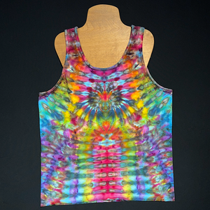 Size Large Rainbow Psychedelic Mindscape Tank Top