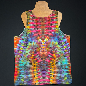 Size Large Rainbow Psychedelic Mindscape Tank Top