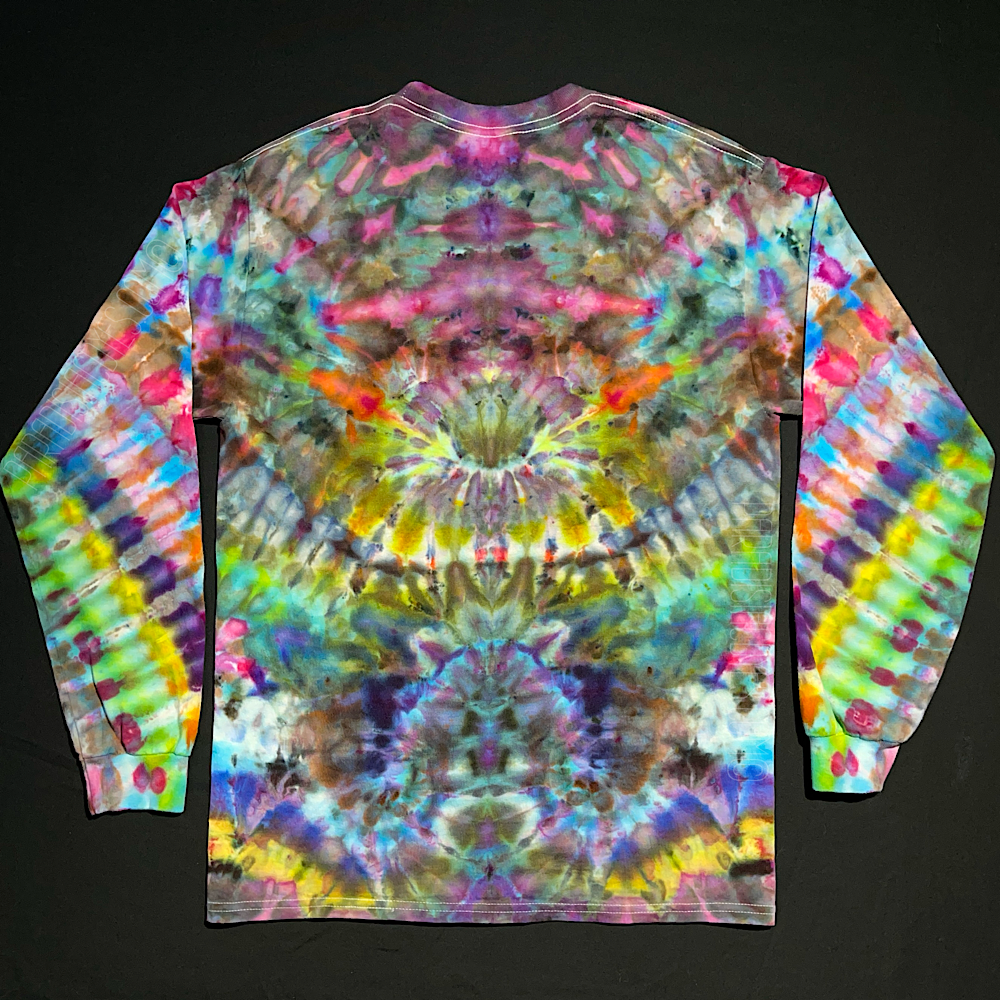 Size Medium Psychedelic Mindscape Long Sleeve Shirt