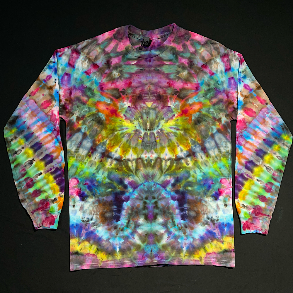 Size Medium Psychedelic Mindscape Long Sleeve Shirt