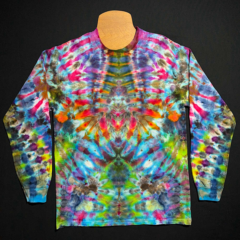 Size Medium Psychedelic Mindscape Long Sleeve Shirt
