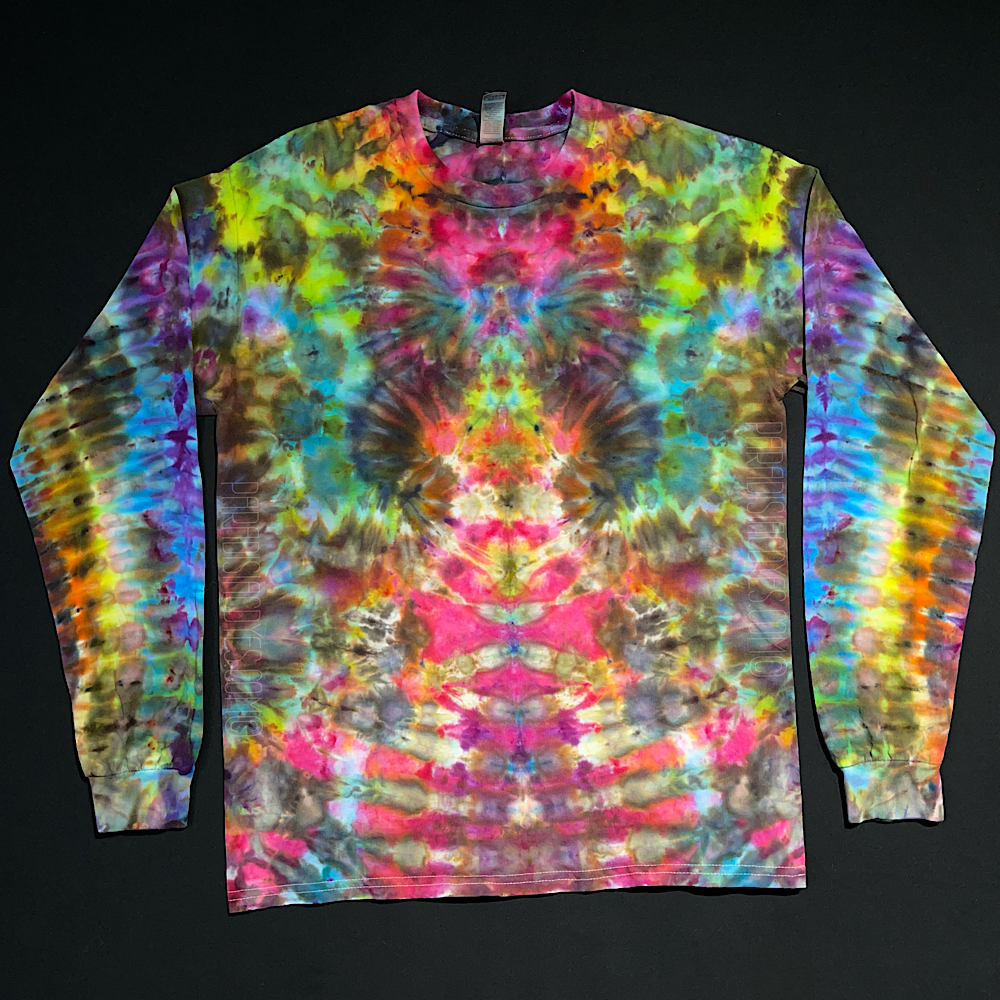 Size Medium Psychedelic Mindscape Long Sleeve Shirt