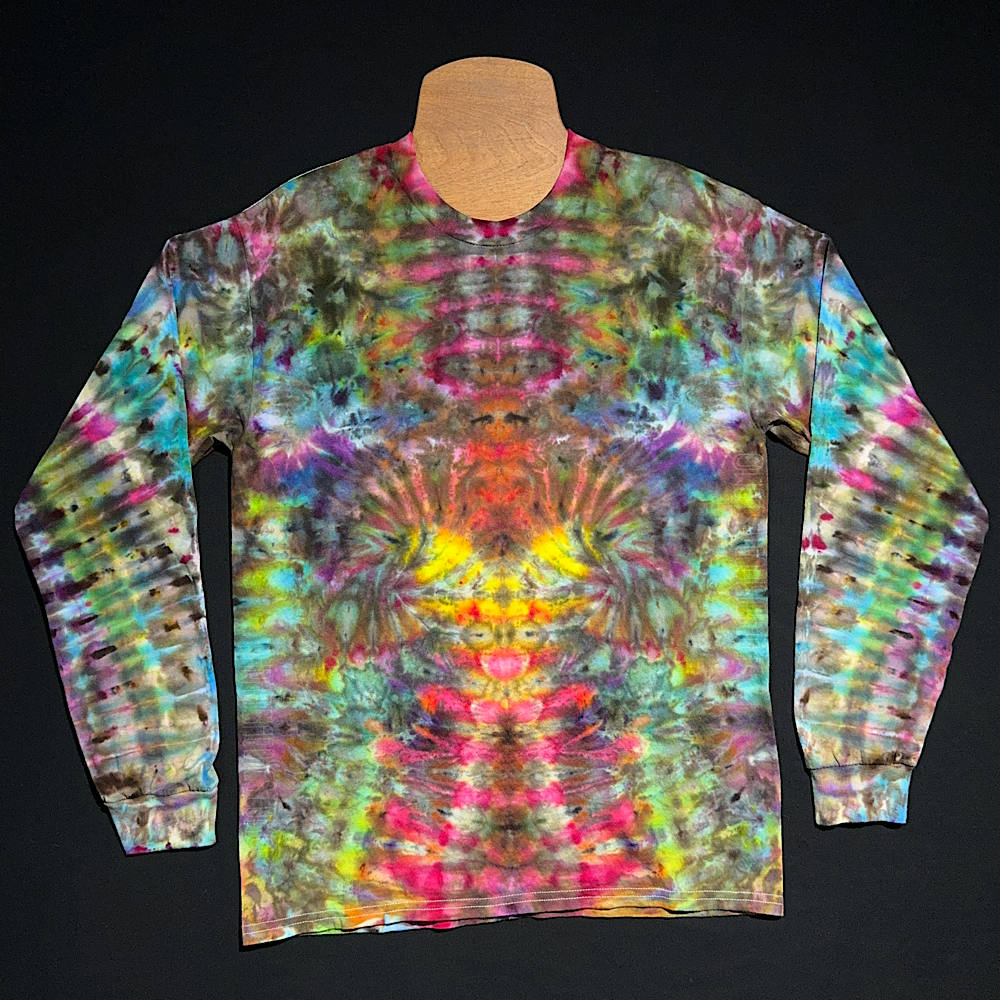 Size Medium Psychedelic Mindscape Long Sleeve Shirt