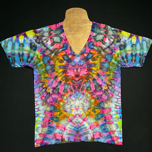 Size Medium Psychedelic Mindscape V-Neck Tee