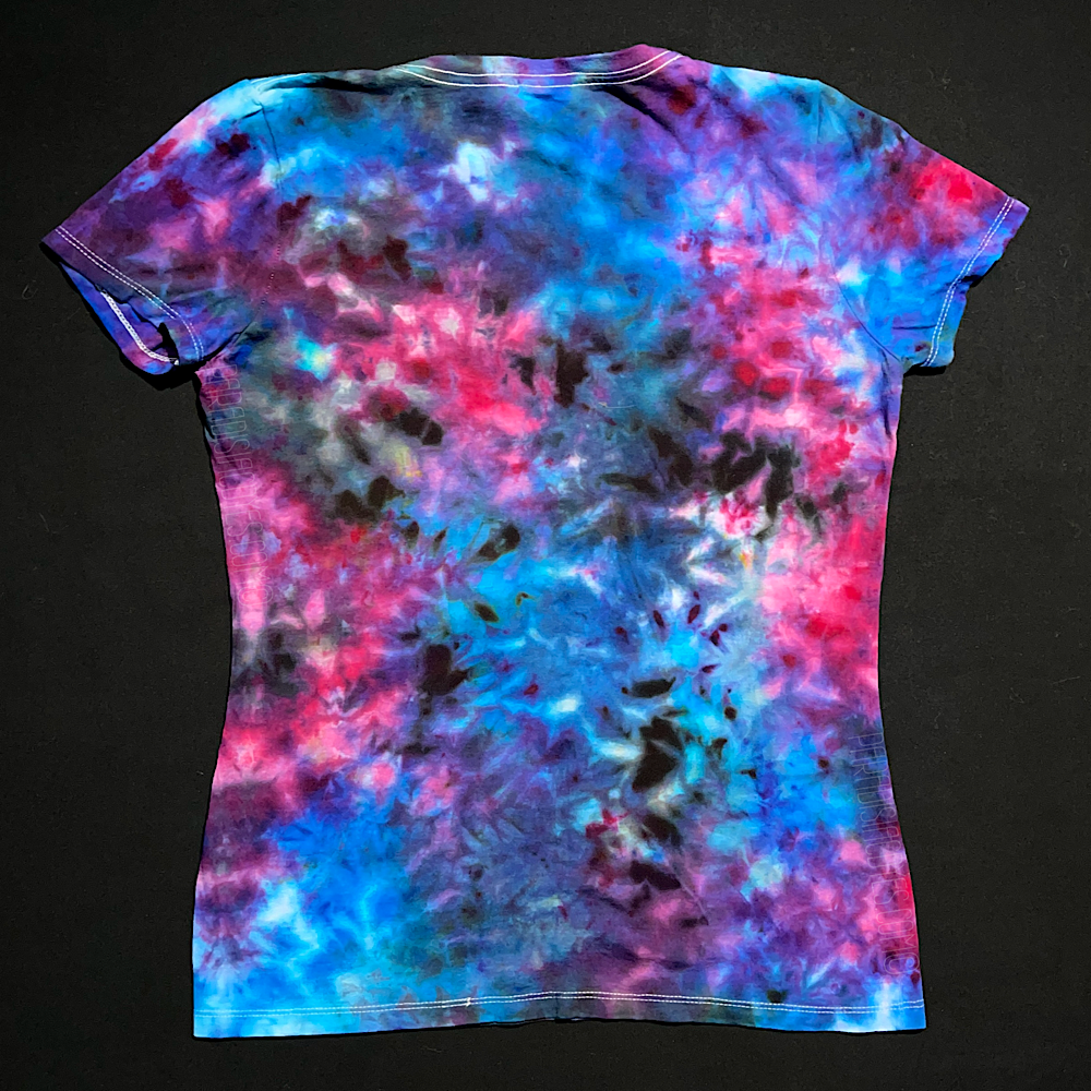 Ladies' Small Cloud 9 Marbled Splatter V-Neck