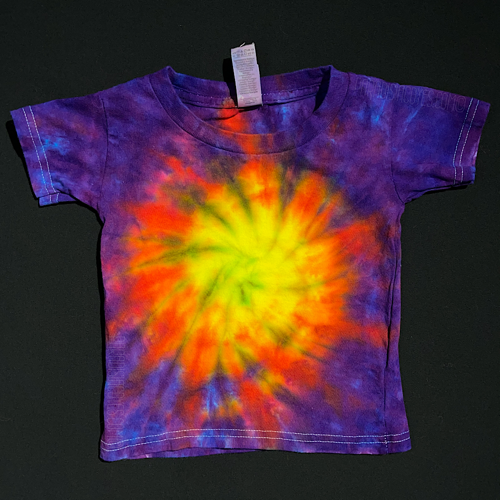 Size 2T Purple Sunset Sunburst T-Shirt